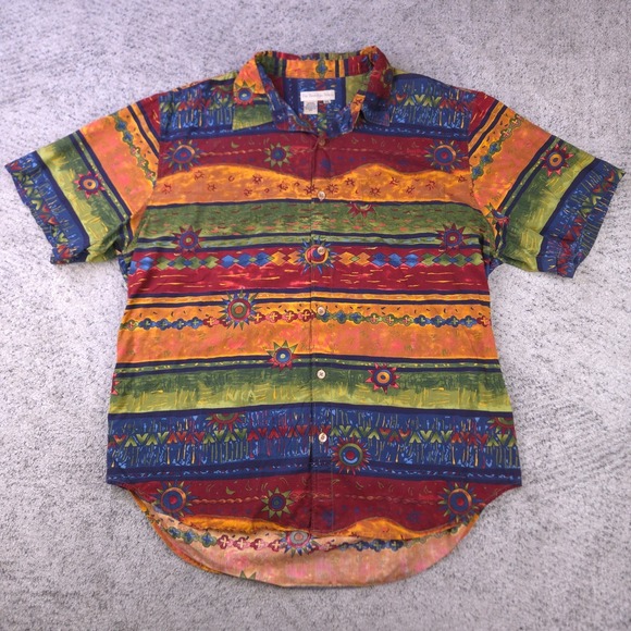 The Territory Ahead Other - The Territory Ahead Shirt Mens XXL Geometric Southwestern Colorful Button GUC
